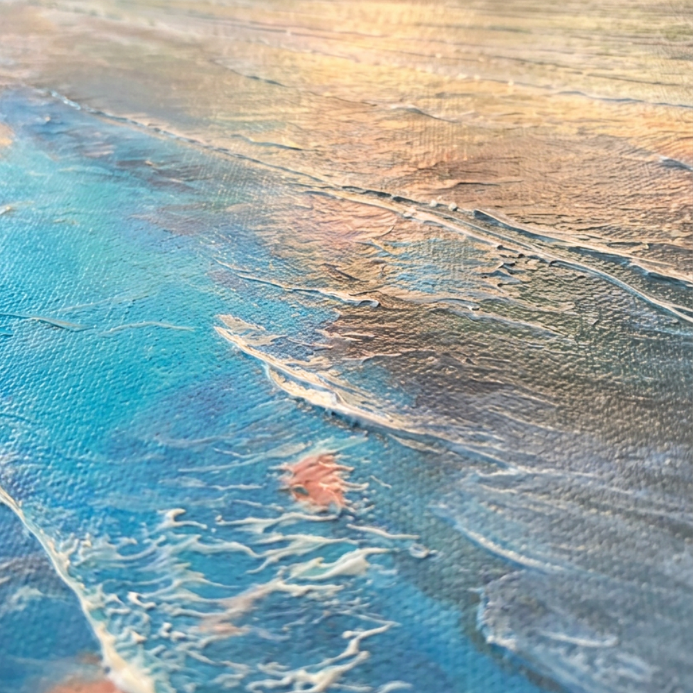 EFA - Edenz Fine Art Texture of Painting on Canvas
